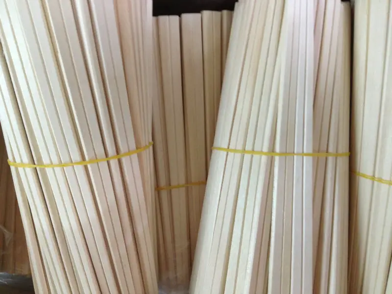 Eco-friendly Disposable Healthy Disposable Wooden twin chopstick tensoge round 4.3 mm chopstick