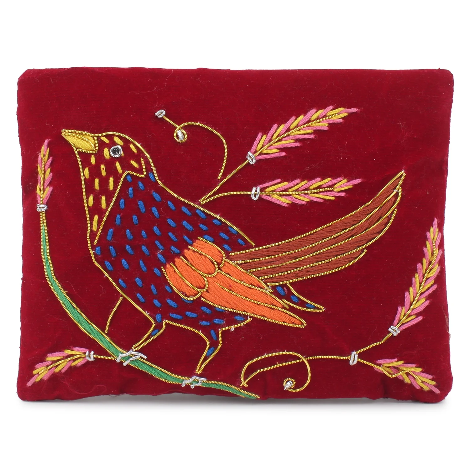 2022 Style Ladies  Party Evening Bags   Satin Women  Beaded Coin Purse  Beaded  Camel  in Oasis  Wallet  colorful beaded  purse