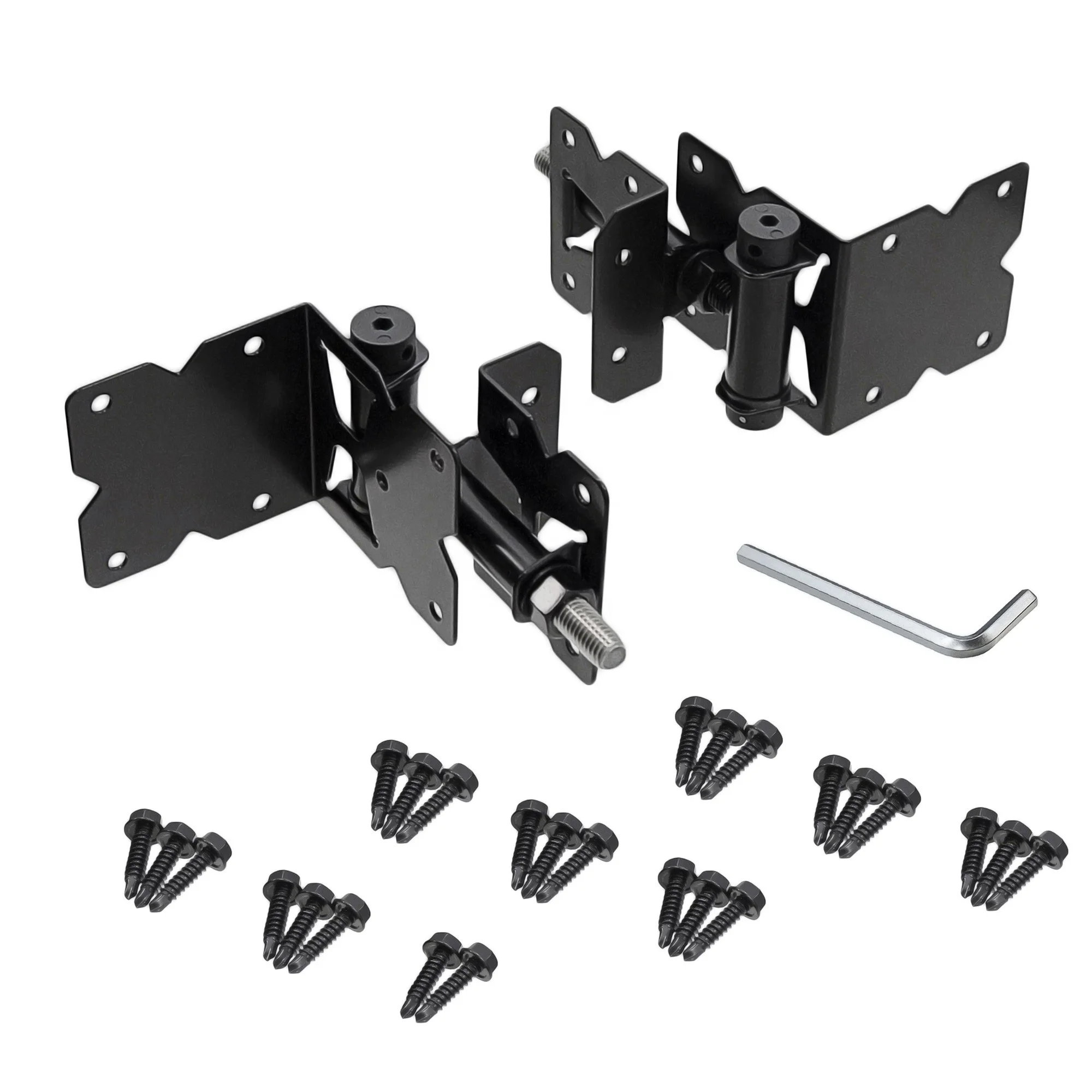 Black Residential Paddle Gate Latch