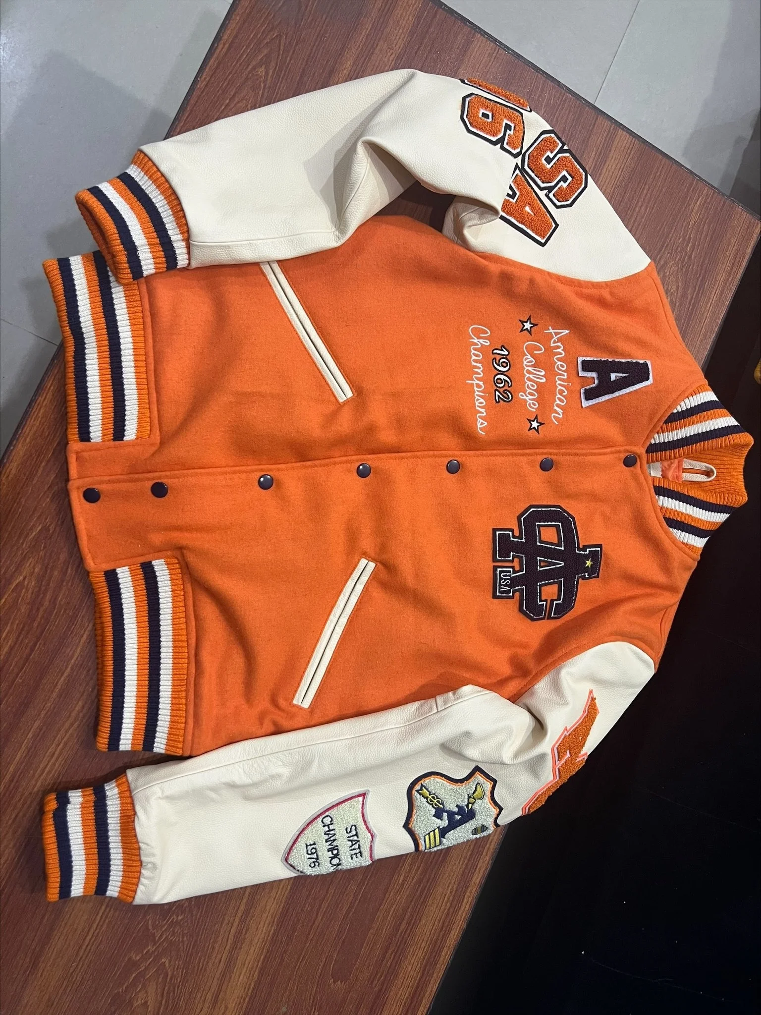 High Quality Custom Chenille Varsity Letterman Jackets Wholesale Wool Leather Varsity Baseball American College Jackets at Noki
