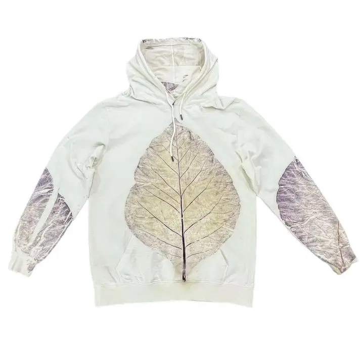 Nature Inspired Eco Friendly Comfortable Sleepwear Hoodie Shorts Pajamas Round Neck Solid 100% Cotton Spring Support Season Wind