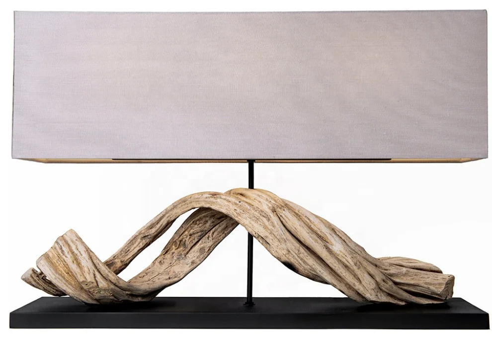 Modern Wood Table Lamps