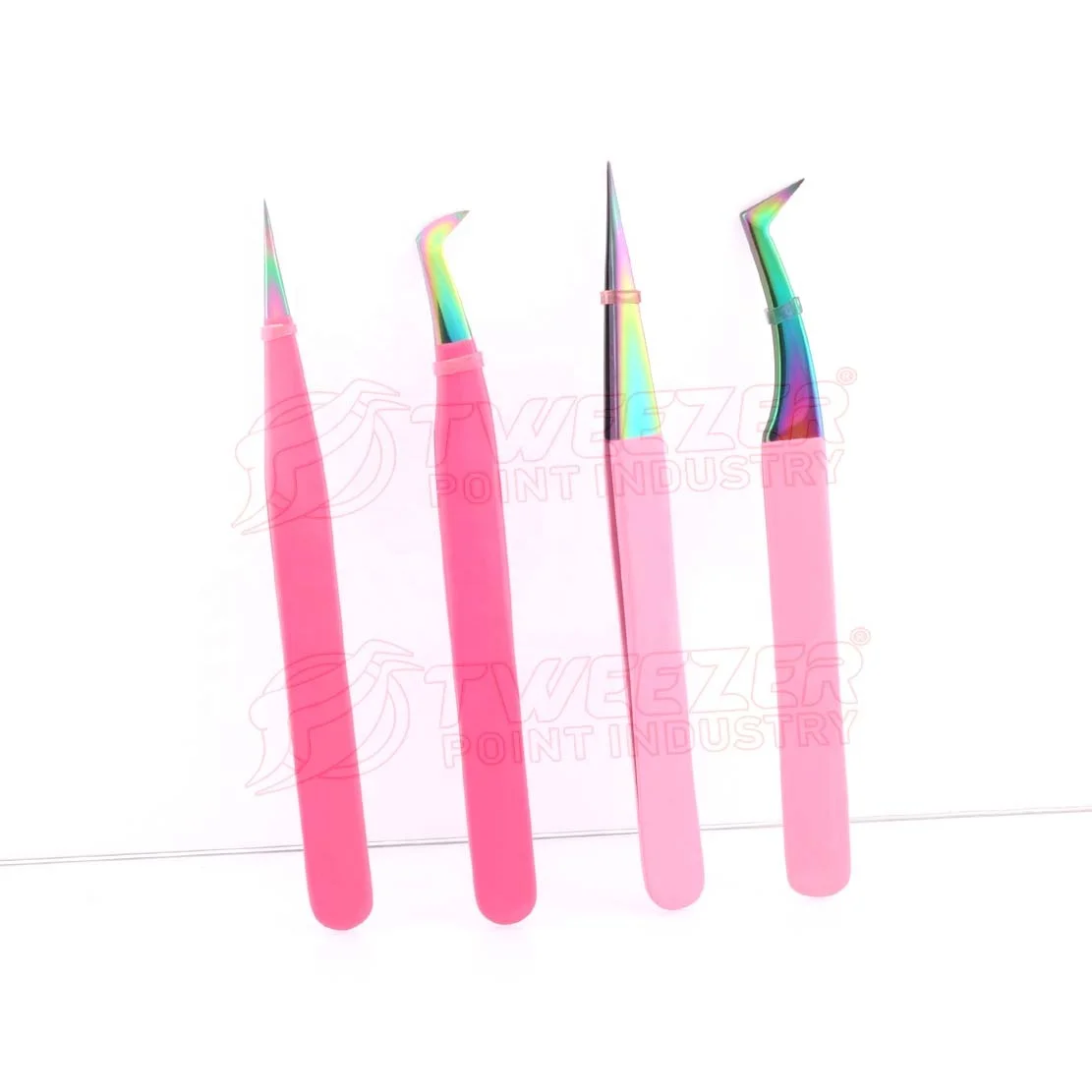 OEM Professional Japanese Stainless Steel Vetus Eyelash Extension Tweezers Custom Handmade Eyelash Tweezers