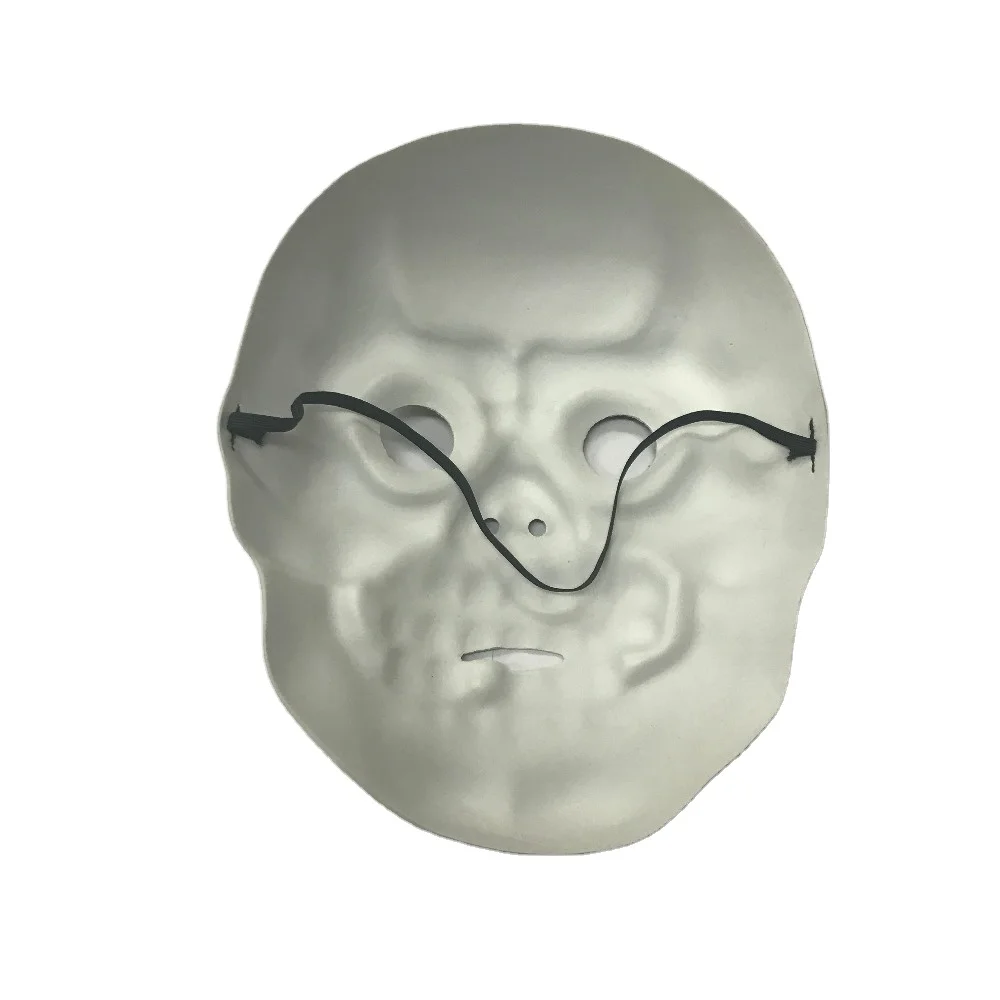 Customized design color Halloween Bone Dressing Hot Press EVA Cosplay Costume devil monster Scary Horror Prank Fun Party Mask