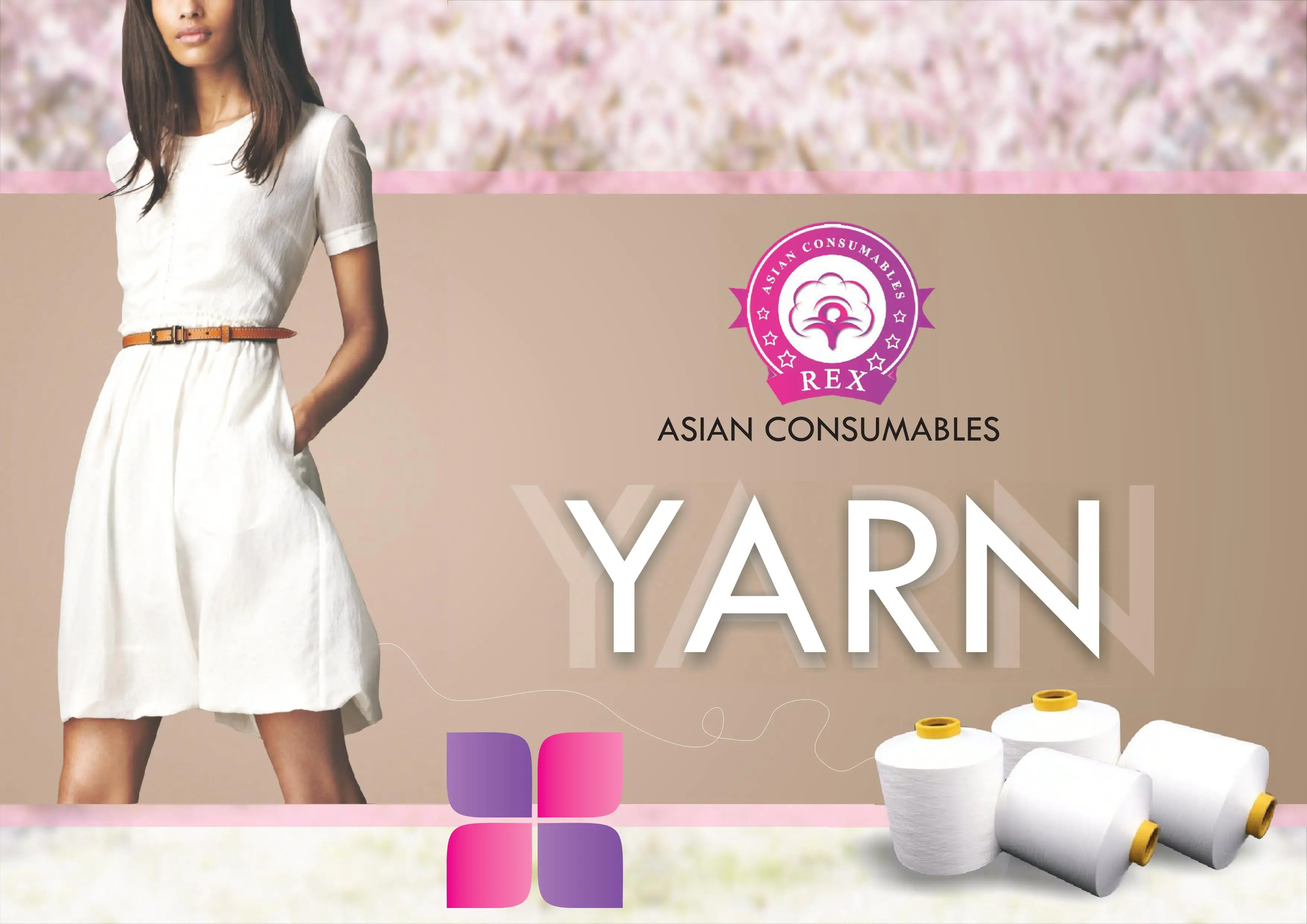 Wholesale 100% Polyester Yarn 30S/1 NE 15s/1 Ring Spun Sewing Raw Pattern Filament Style Recycled Features for Weaving Knitting