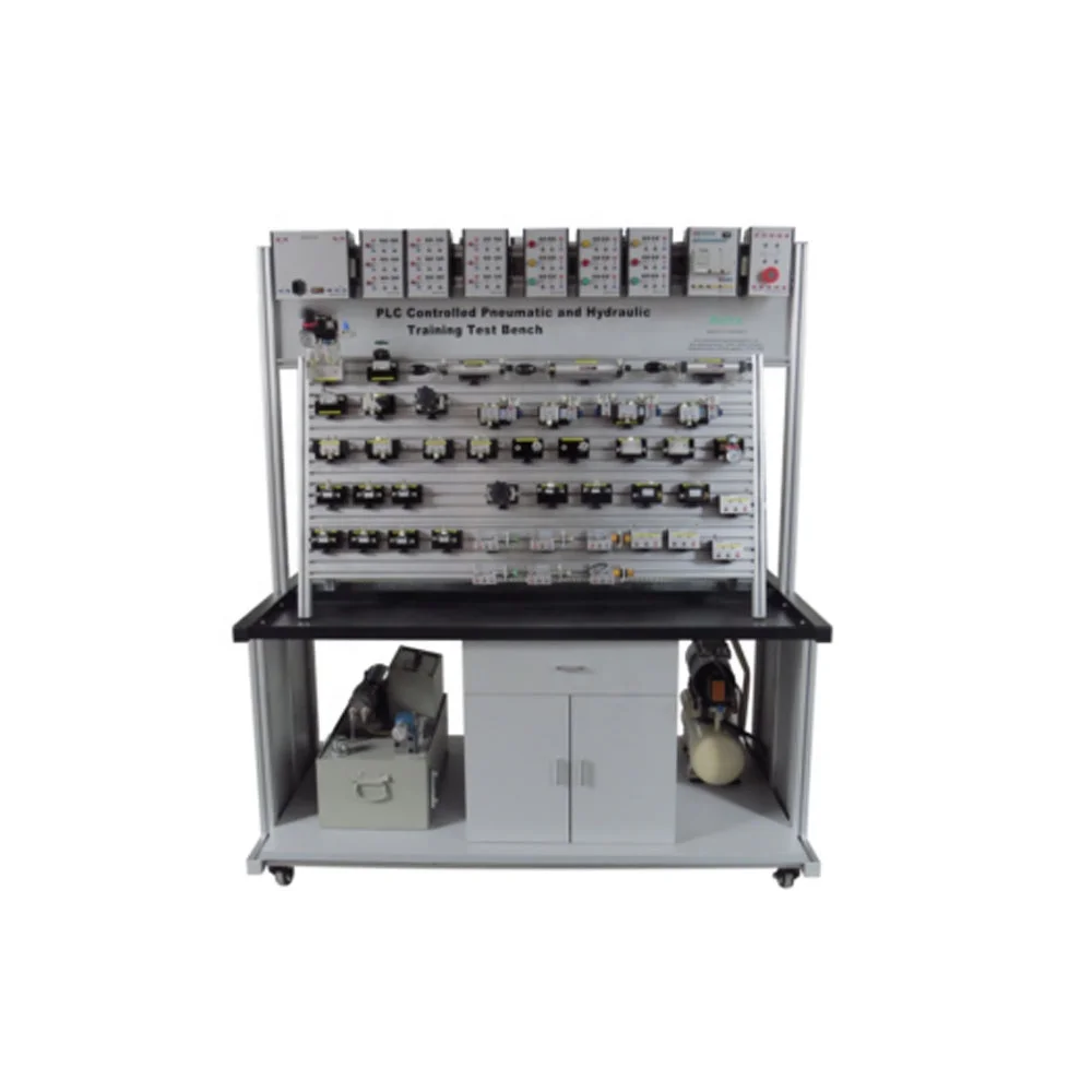 Hybrid Electro-Hydraulic and Electro-Pneumatic Equipment Vocational Training Equipment Mechatronics Training Equipment