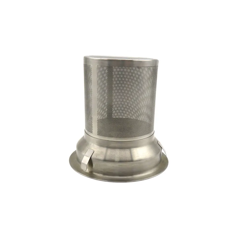 Custom high density tea strainer tea set filter stainless steel filter cartridge split filter