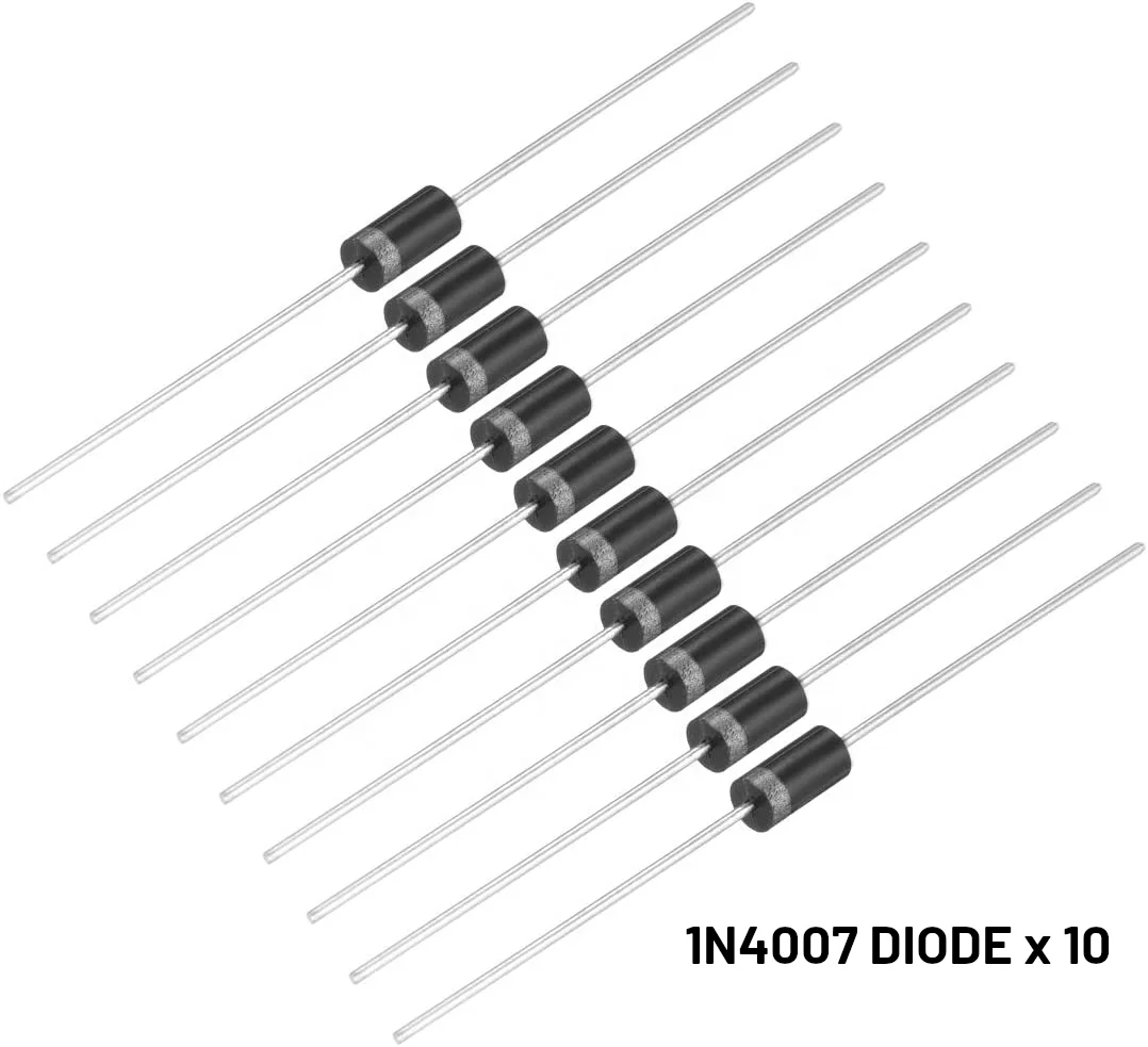 JEO High Power Rectifier Diode 1A 1000-1200V Rectifier Diode DO-41 Fast IN4007 1N4007