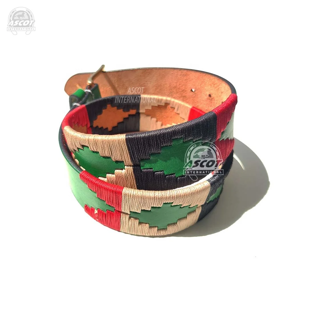 Premium quality Horse Riding Polo Argentinian Belt for Men 35 mm width Cowboy Style Steel Buckle wholesale