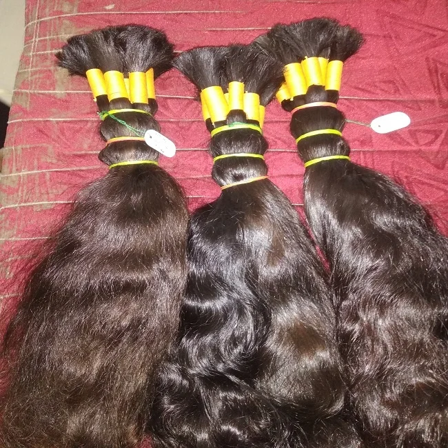 100% Необработанные индийские волосы оптом, натуральные человеческие волосы!