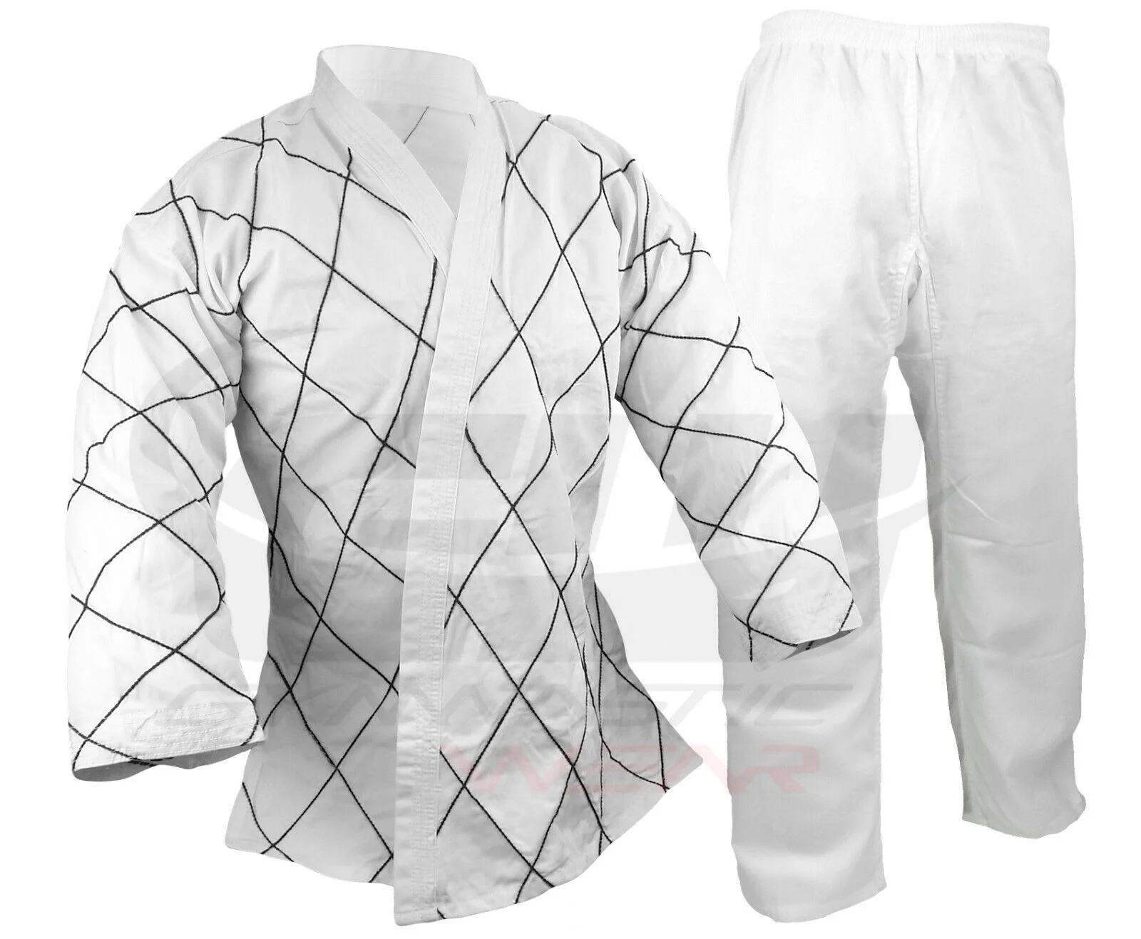 2022 vBest online shopping Hapkido Federation Uniform Black/White Uniforms MMA martial arts hapkido gis