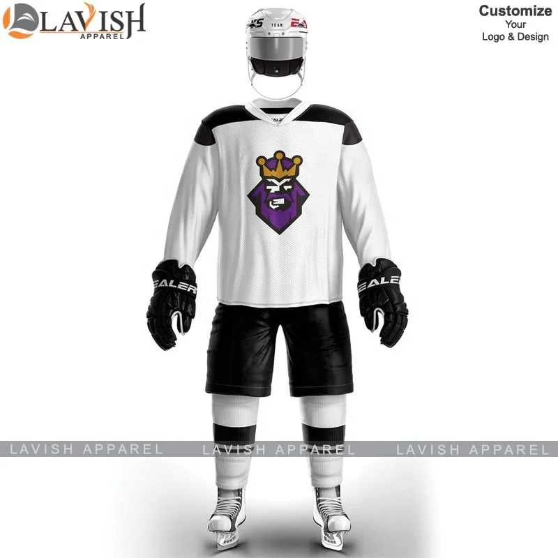
Wholesale Best selling Custom Ice Hockey Uniform Jersey Pant By Lavish Apparel 