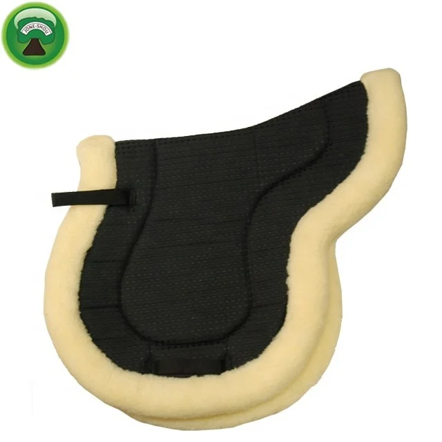 Подседельная подушка для одеяла лошади из английской овчины