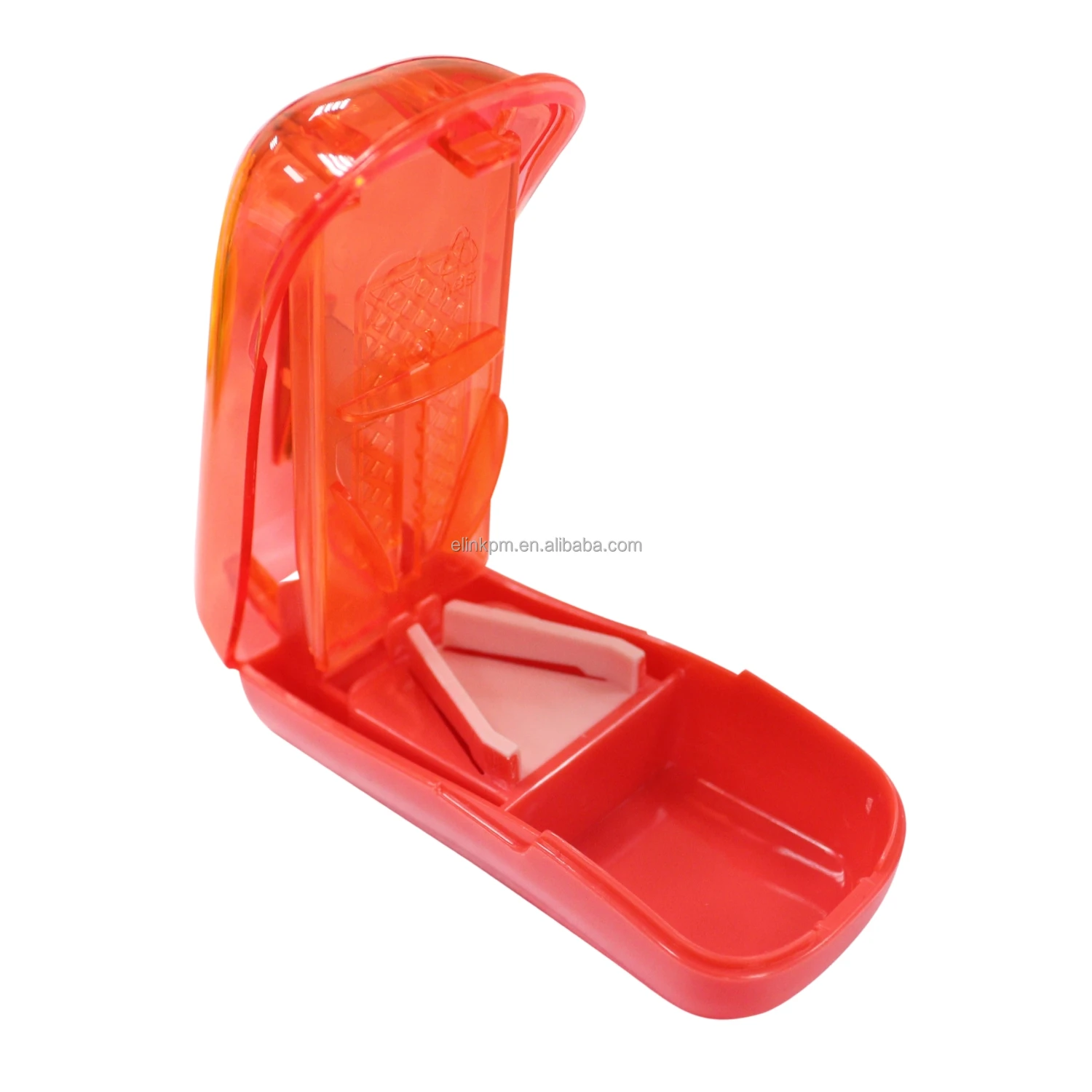 Safety Pill Cutter With Hidden Blade Design