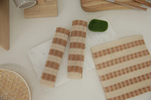 Corn Mesh Scrubber PLA Scrubber Net Sponge Scrubber Poly Lactic Acid Eco-friendly Net Scrubber Polyactic Acid