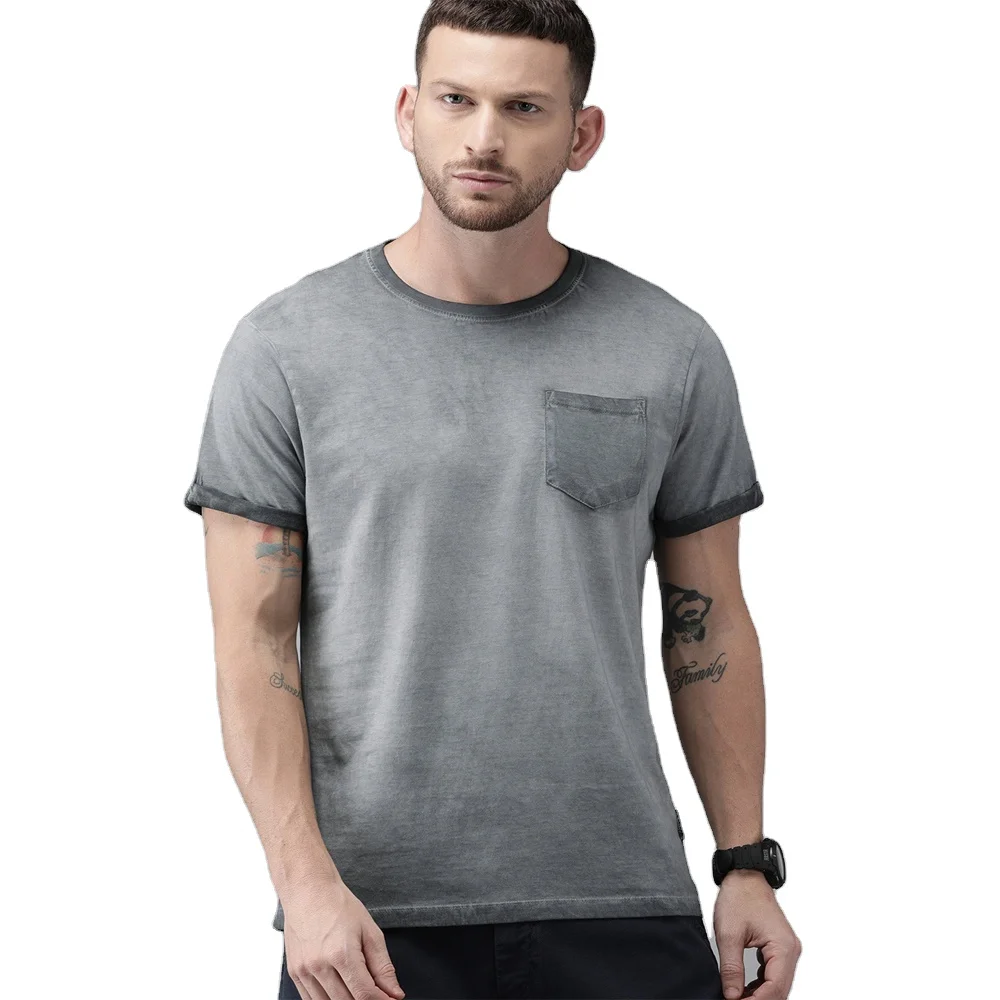 Wholesale Custom Organic Hemp/Cotton T shirts Organic Eco-friendly Hemp O-neck CASUAL Clothing