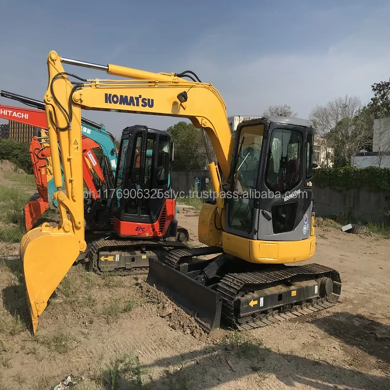 Used Japanese Excavator Komatsu PC78us Kumatsu PC78 crawler large digger cheap in shanghai