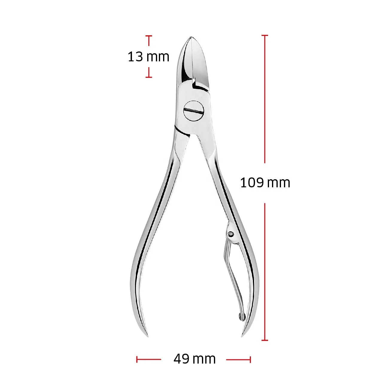 Nail Clippers Stainless Steel Polished Manicure Pedicure Toe Nail Cutters Nippers