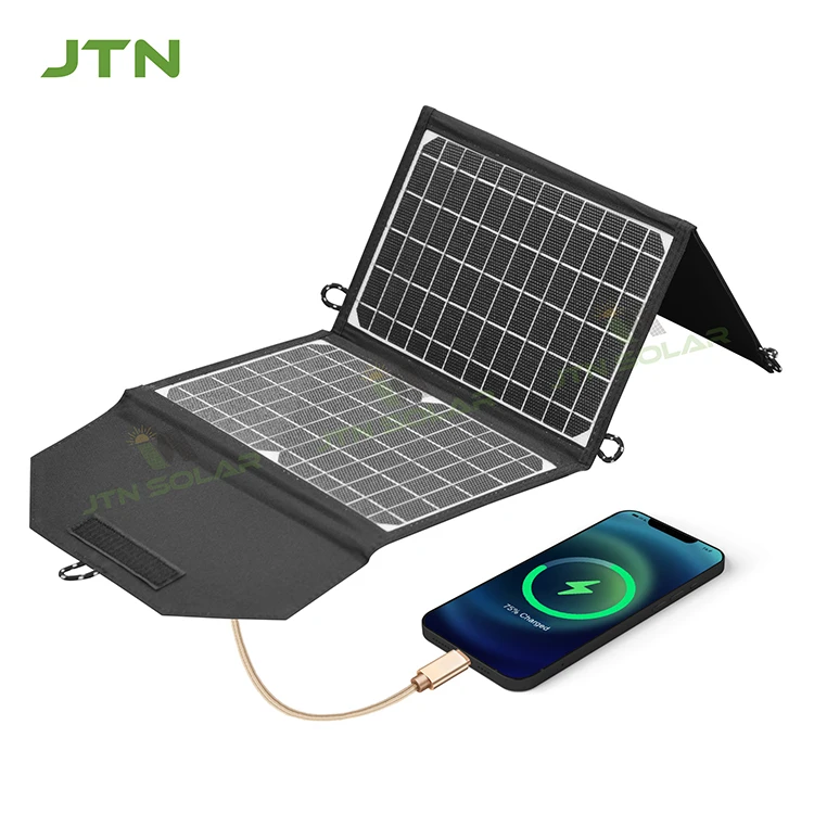 Custom 20w portable foldable solar panel 21w portable solar chargers