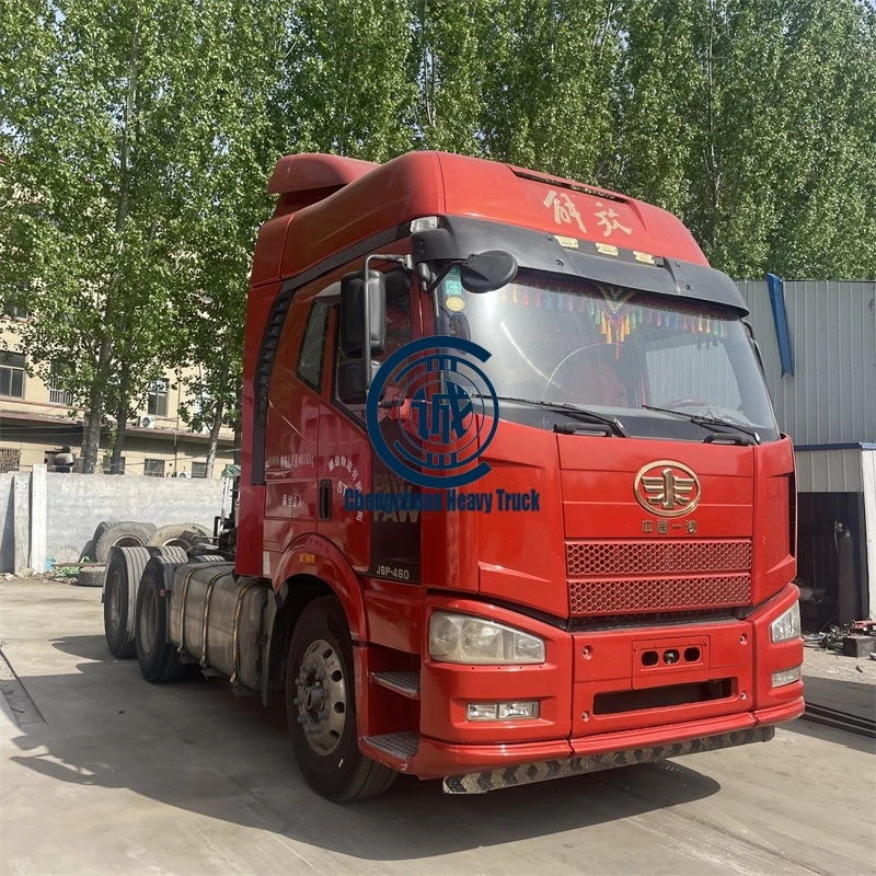 FAW Jiefang Heavy Truck Tow Head FAW J6p Prime Mover Tractor Truck Engine Towing Tractor Head