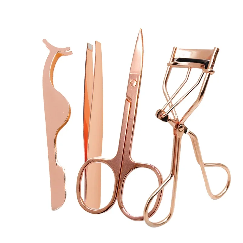 Makeup Tools False Eyelash Curler lash lift kit 4 set package eyelash package private label