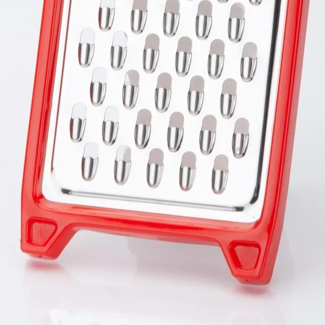 Italian Multi Functional Greater Large Holes Salad Carrot Ice Blade Cutter Manual Slicer Vegetable Grater in Steel and Plastic
