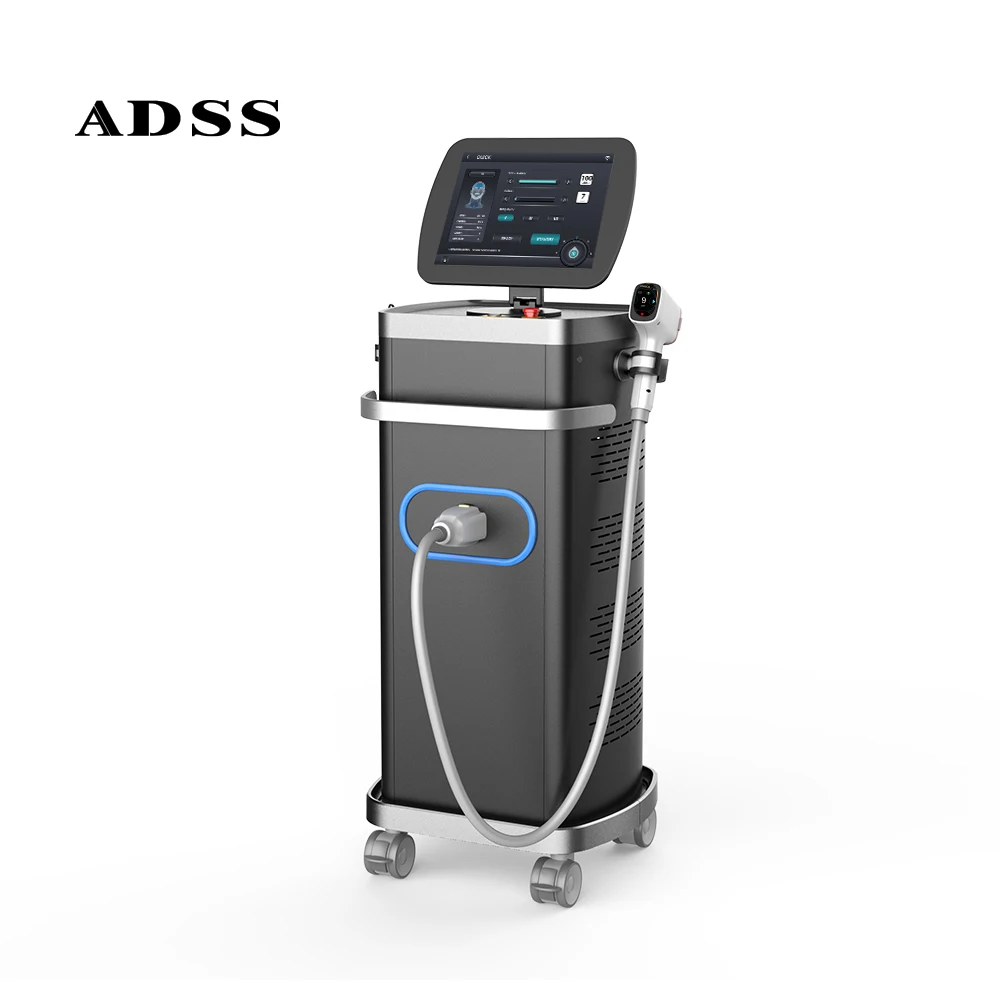 ADSS hot selling laser diode 755 808 940 1064 Permanent painless ice 808nm diode laser hair removal machine