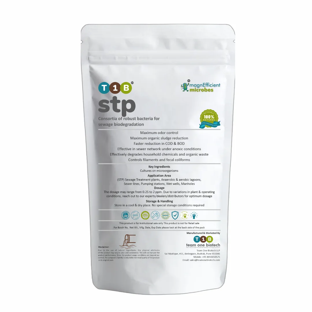 Organic Bacteria for Optimizing STP Performance