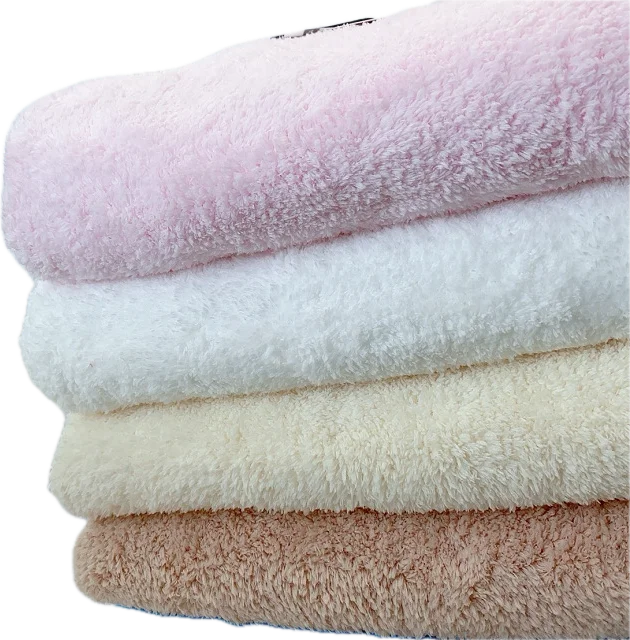 Breathable Light Weight Microfiber Plush Towel Blanket