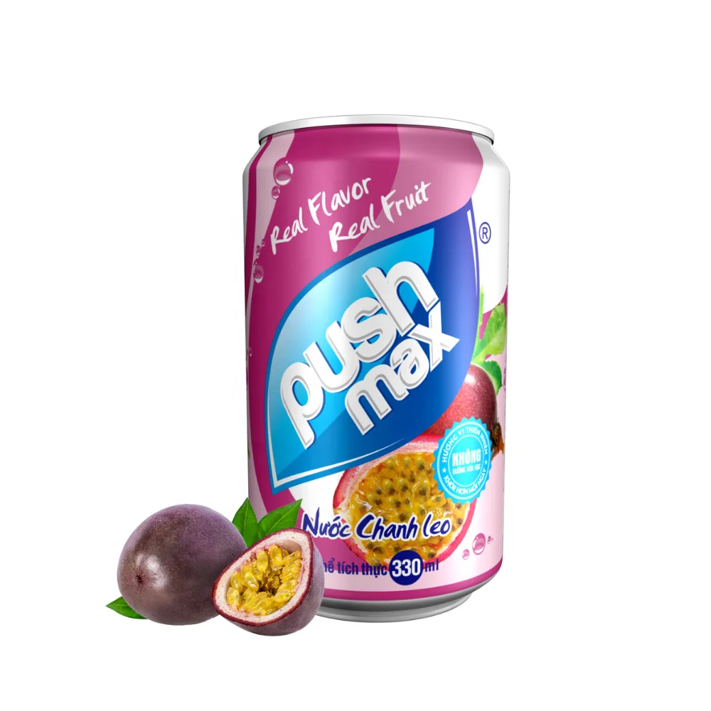 Вьетнам высокое качество тропические свежие фрукты оптом фруктовый сок страстный напиток алюминий банка 330 мл
