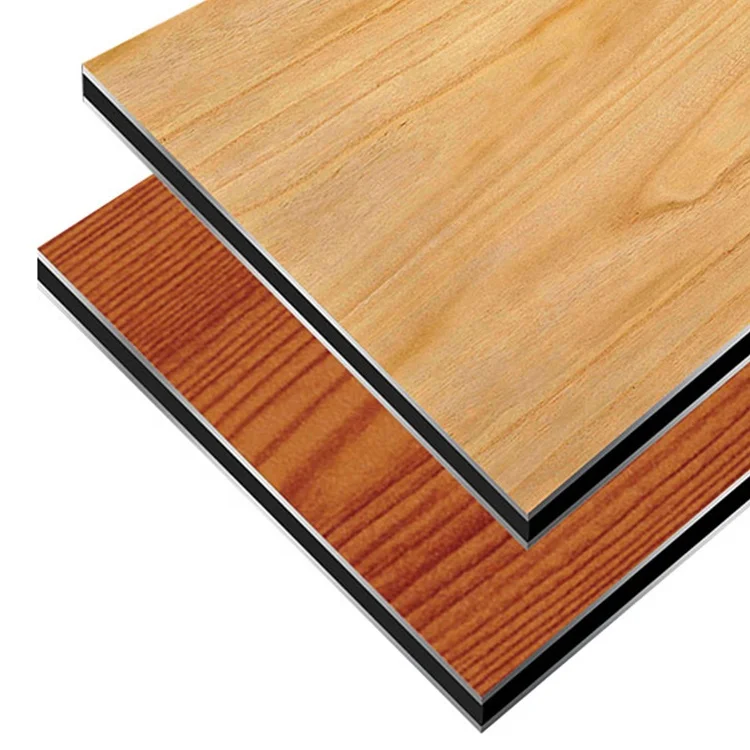 Henglicai price 2mm 3mm 4mm 5mm 6mm gold PE coated acp panel silver interior wall plates aluminum composite panel