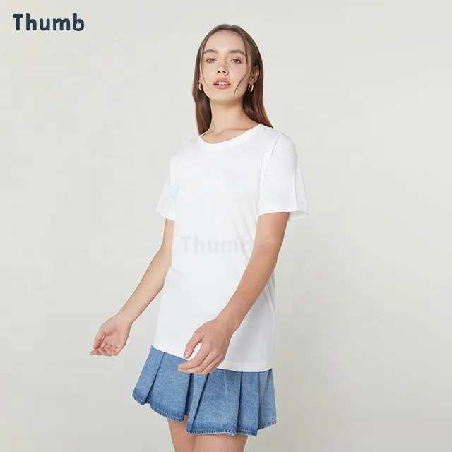 The Most Popular 100% Polyester Blank T shirt Softness for Sublimation Printing Method or Heat Transfer