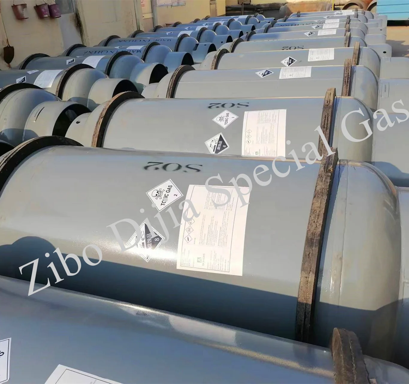 99.9% Sulfur Dioxide SO2 Sulphur Dioxide For Paper