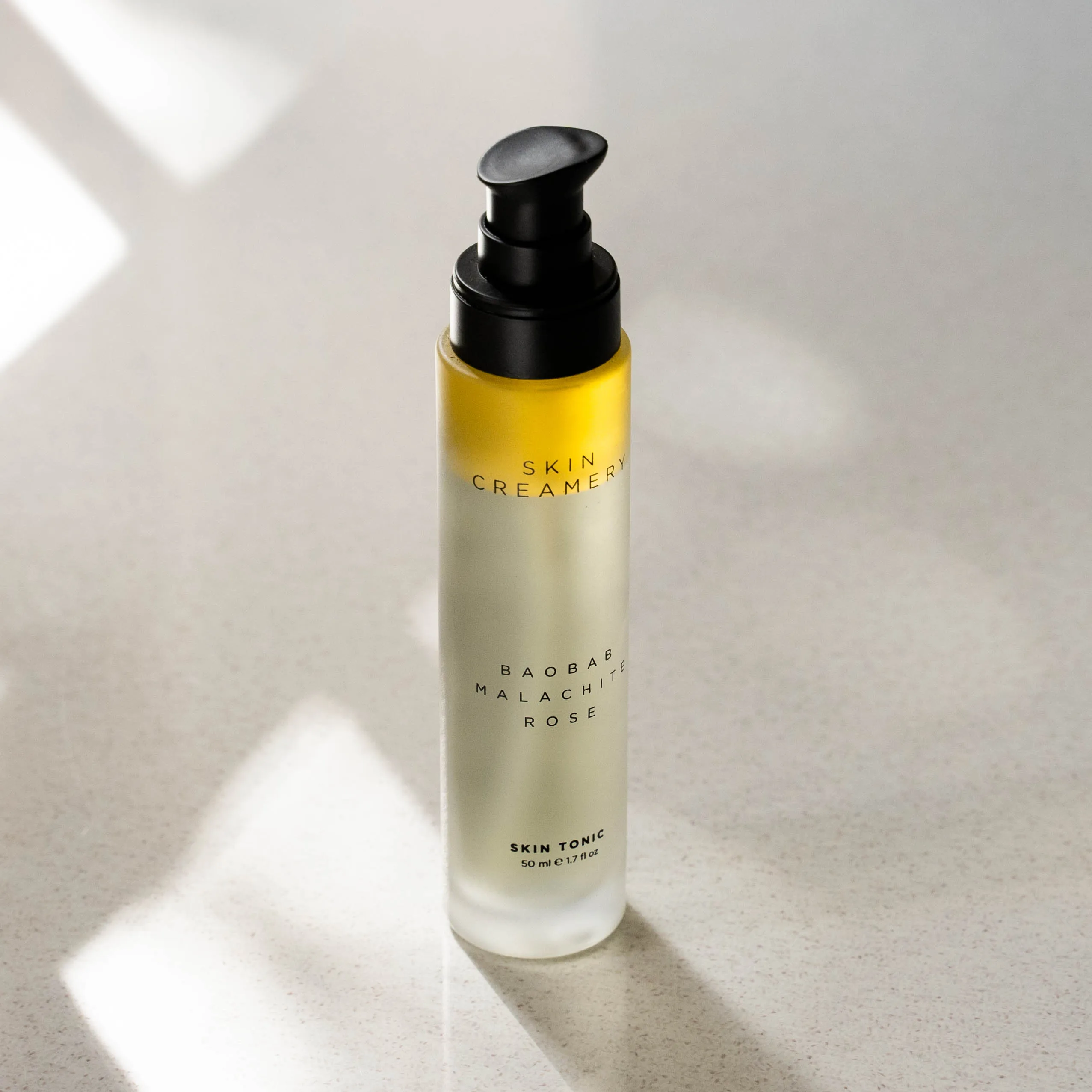 Natural Organic Skin Tonic Hydrating Toner with Rose Water and Precious Malachite Extract