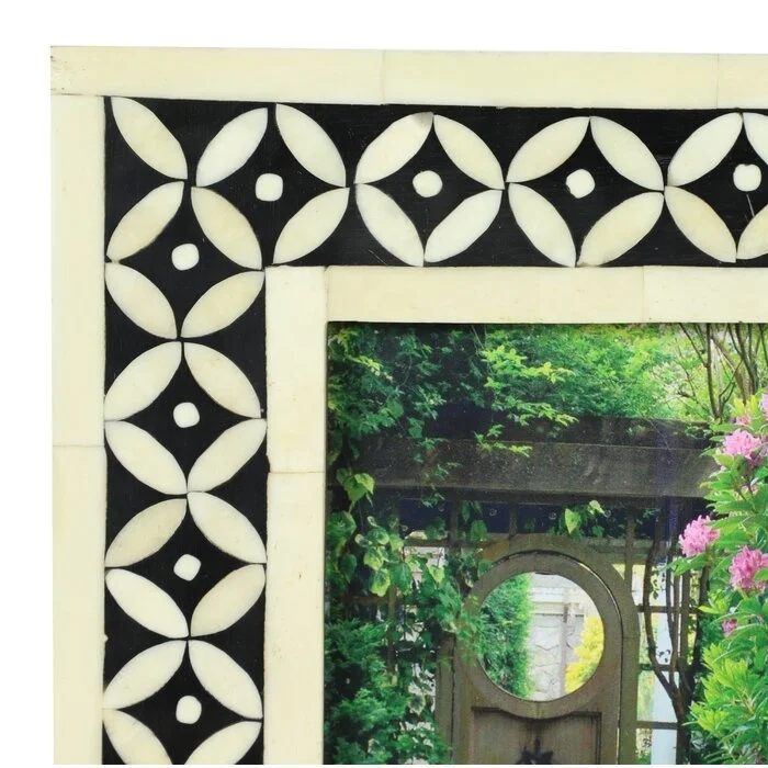 Decorative Picture Frame Bone Inlay Photo Frame 5x7 Leaf Pattern Photo Album Gifts Set Product Wholesale