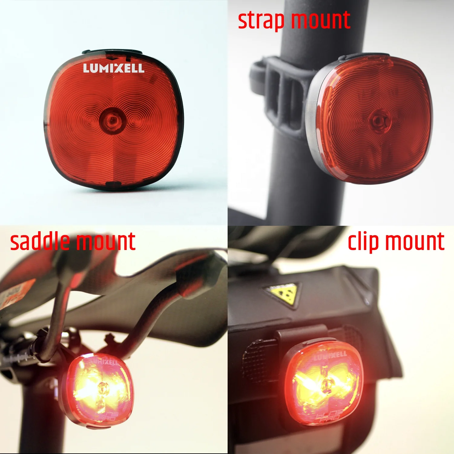 High Quality Bicycle LED Light Type-C Rechargeable Bike Light Combo Set with Charging Case Bicycle Taillight