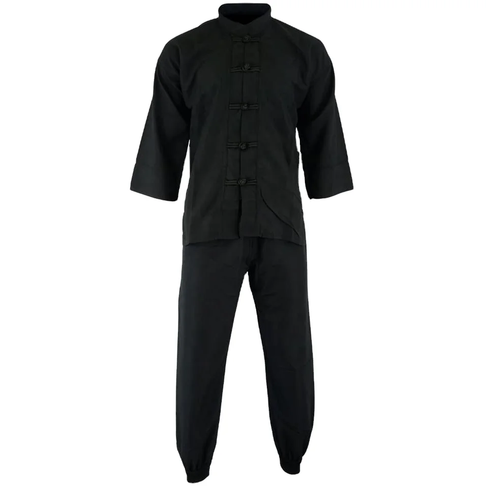 Custom Design 100% Cotton Wholesale Kung Fu Uniform