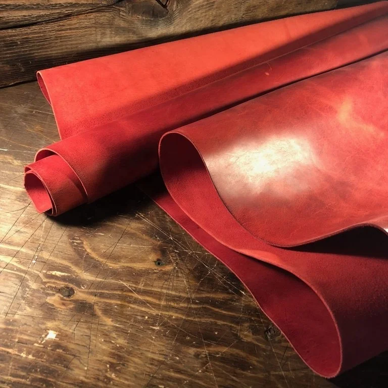 Cow Leather Pull Up Genuine Leather for shoes , bags, belts