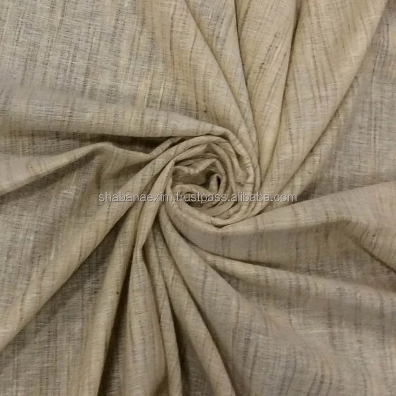 Made in India Swadeshi Khadi Handloom Cotton Light Weight Sustainable Khadi Material Fabric for Cloth Roll