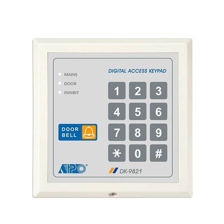APO DK-9821 Simple Install Cheap Access Control Keypad with Password Unlock for Home or Office Door Contact Status