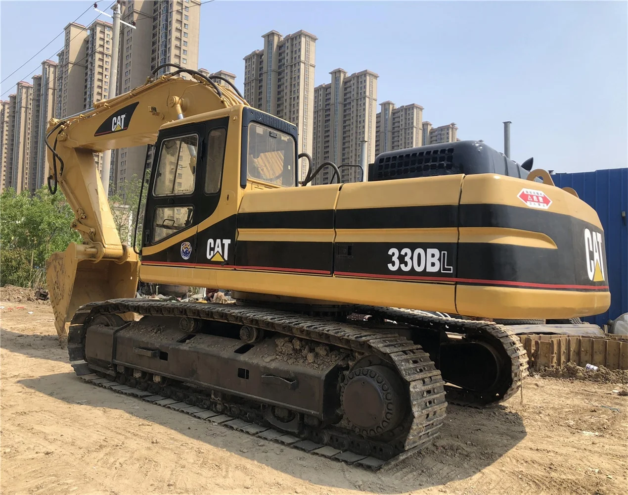 CAT digger caterpillar 330bl 330cl hydraulic crawler excavator used 30t cat excavator for construction