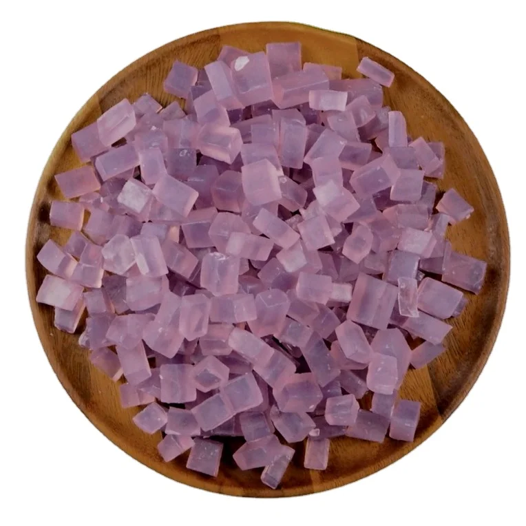 Premium Grade Glycerin Soap Base Mixed With Purple For Soap Making Manufacturer From Thailand