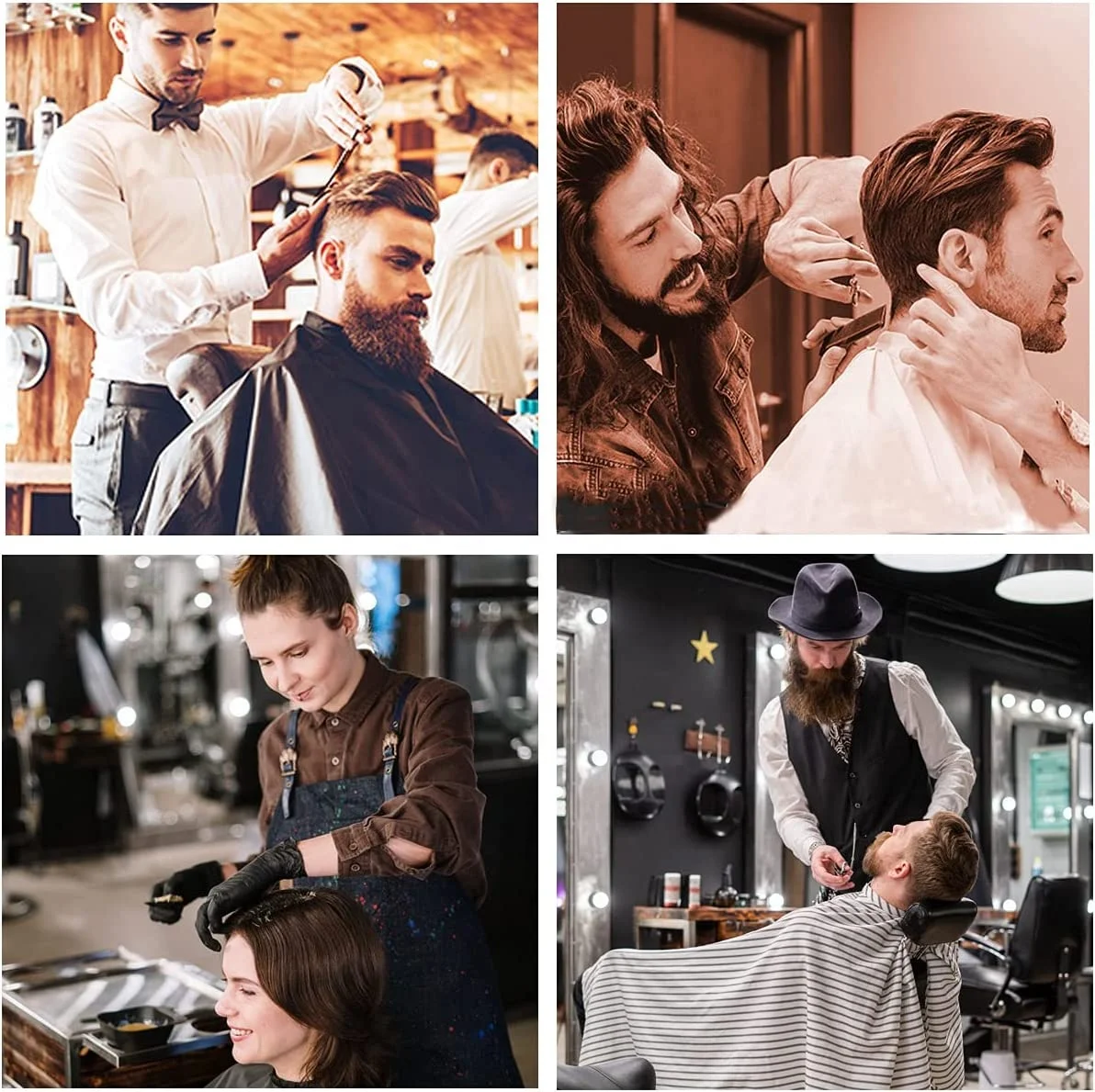 Professional Hair Scissors 6 Inch Hairdressing Scissors for Salon and Home Japan Silver HRC OEM Customized Steel Stainless Style