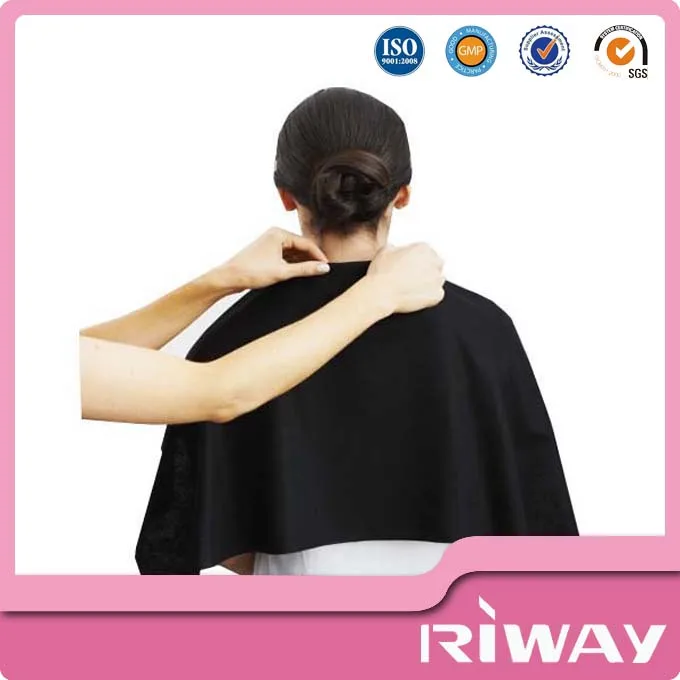 Disposable Waterproof Hair Salon Capes Haircut Apron Salon Shampoo Cape