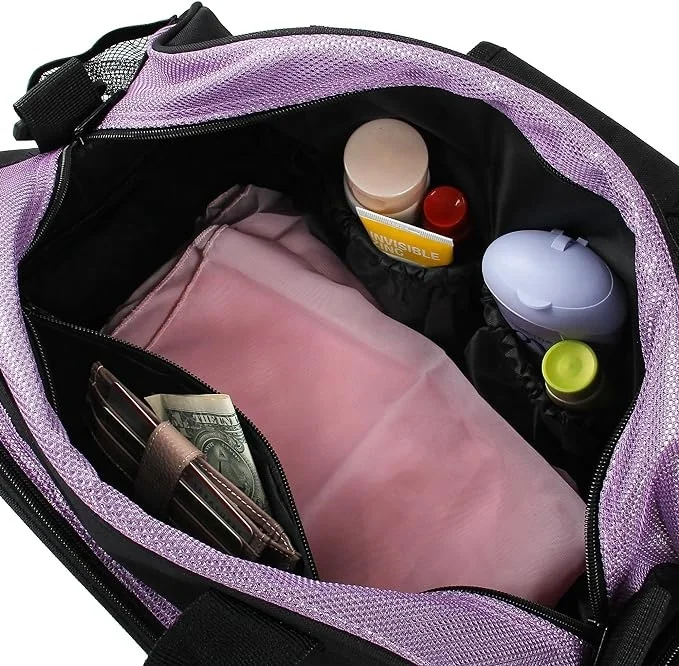 Customised High Quality Light Weight Travel Weekender Duffel Collapsible duffle dancing tote hand bags Waterproof Gym Dance bag