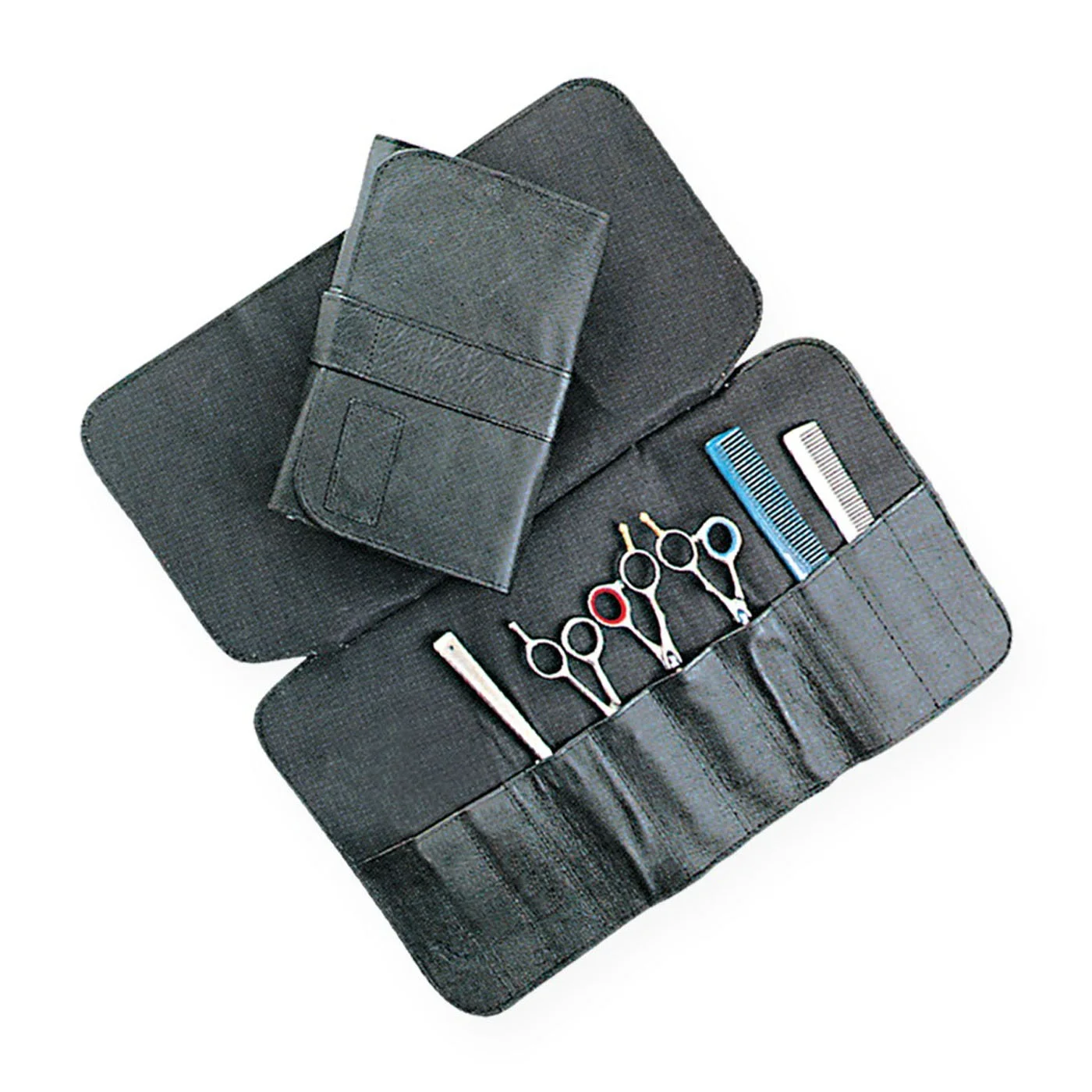 Новое поступление кобура инструменты для салона кисти макияжа ножницы стрижки волос парикмахерские кожаный мешочек