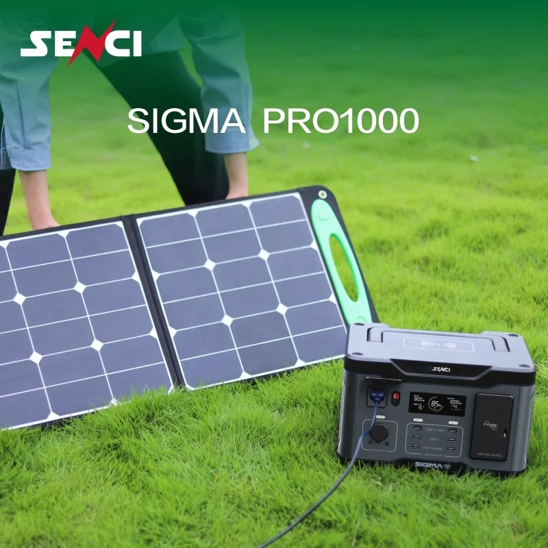 Senci 1000w 921Wh LIFEPO4 battery emergency portable power station mobile power for camping