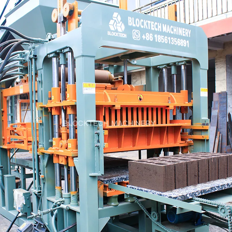 QT4-16 automatic brick making machinery concrete block machine for making bricks brick making machine price