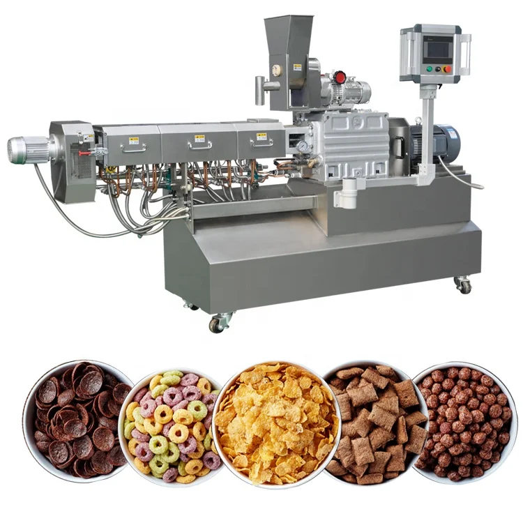 Машина для изготовления кукурузных хлопьев/машина закусок из хлопьев на