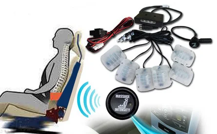 auto other spare parts intense vibration back massage internal system for vehicle installation seat adjustment | car accessories